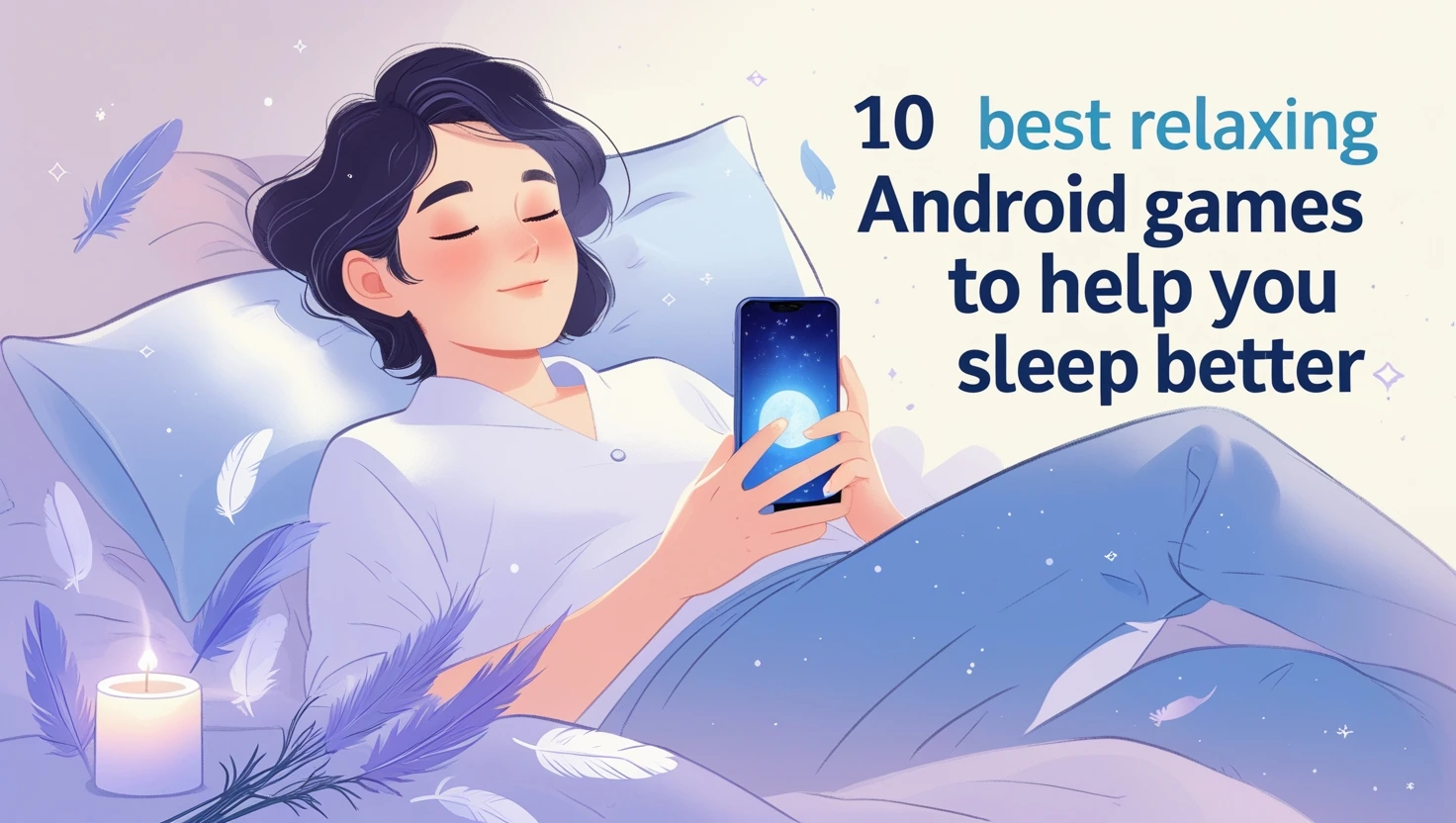 10 Best Relaxing Android Games to Help You Sleep Better