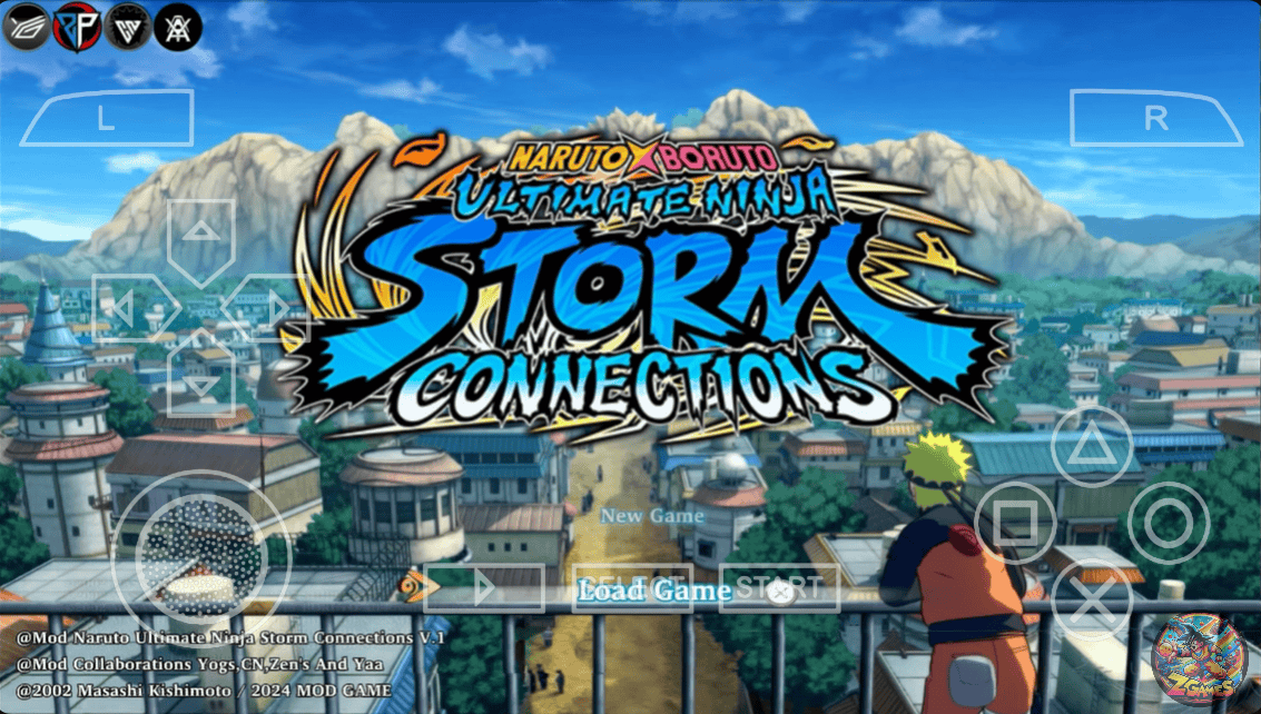 Naruto Ultimate Ninja Storm Connections PPSSPP Mod