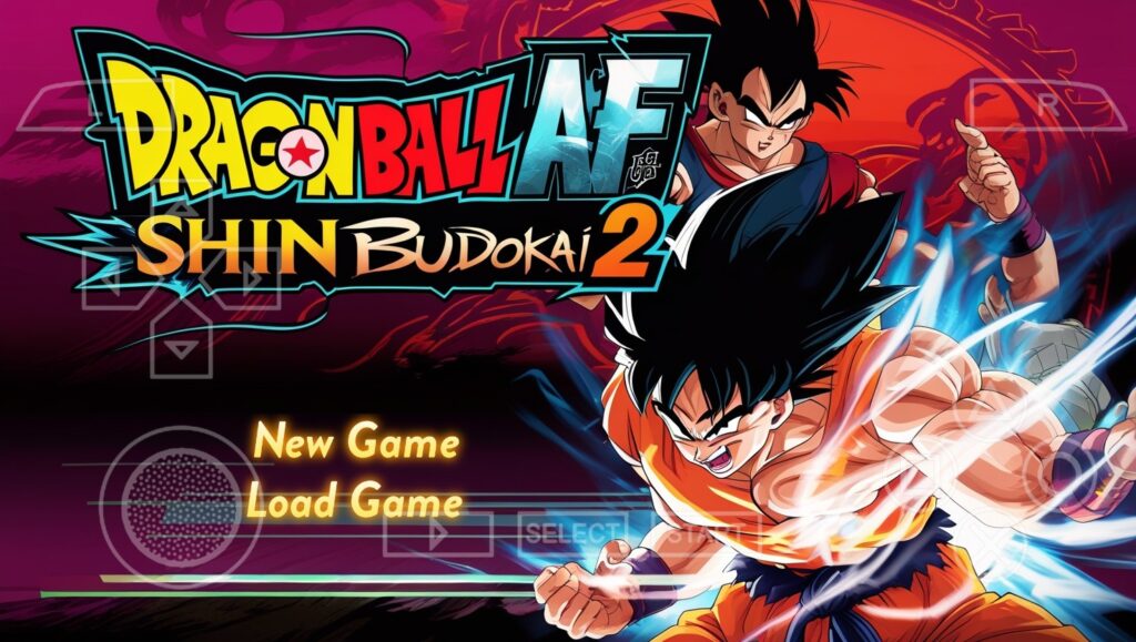 New Dragon Ball AF Shin Budokai 2 Mod ISO PPSSPP File Download