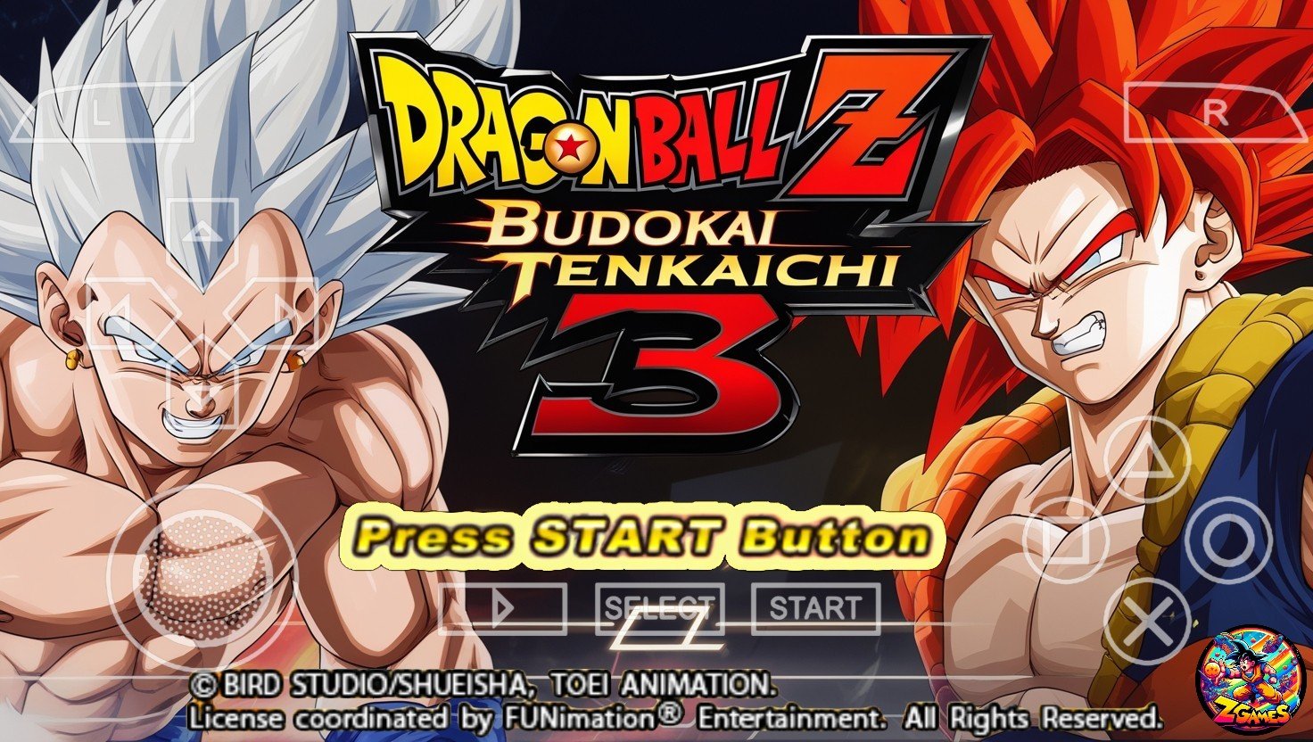 New Dragon Ball Z Battle of Gods Budokai Tenkaichi 3 Mod PSP
