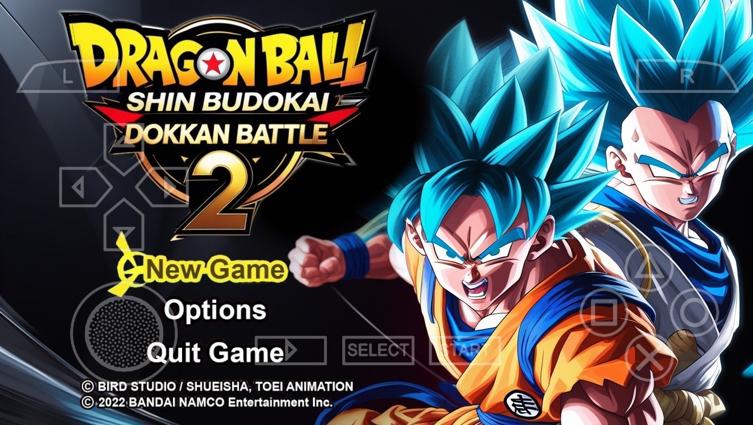 New Dragon Ball Shin Budokai Dokkan Battle 2 Mod PSP Game
