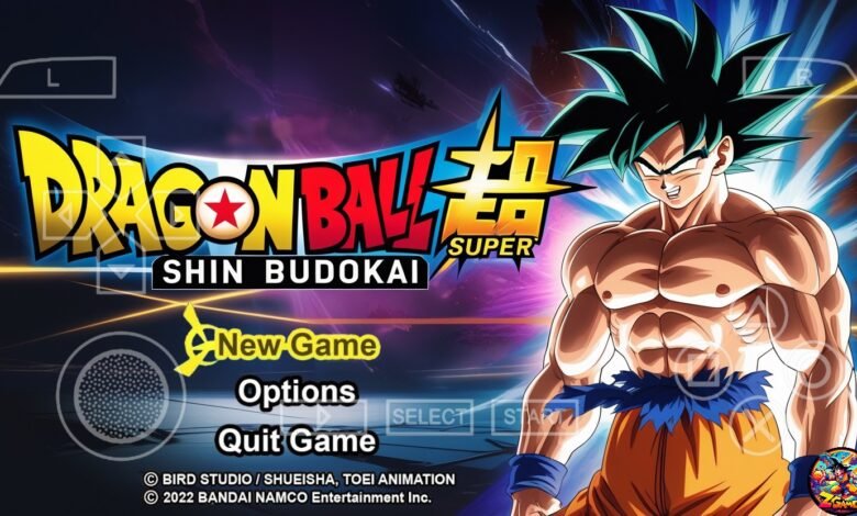 New Dragon Ball Super Shin Budokai 2 Mod ISO PPSSPP