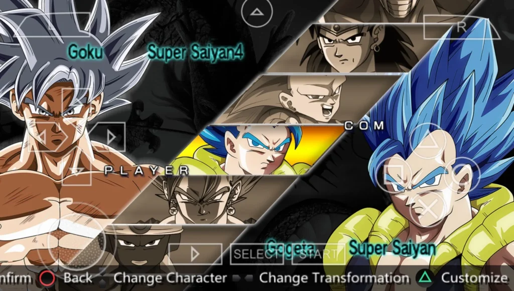 New Dragon Ball Z Shin Budokai Ultimate HD Mod Game 2 New Dragon Ball Z Shin Budokai Ultimate Mod PPSSPP Download
