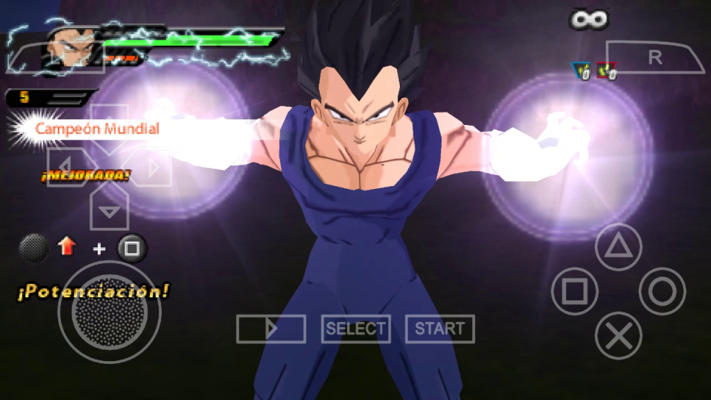 DBZ BT3 Sparking Meteor Mod ISO PSP