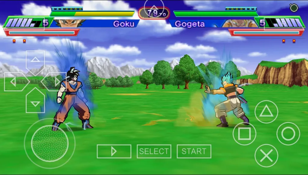 DBZ Shin Budokai 6 gameplay Android PPSSPP