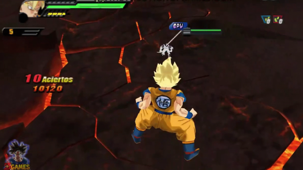 Dragon Ball Z mod characters on PPSSPP emulator
