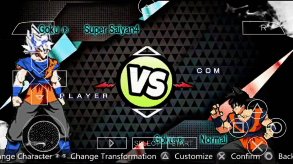New DBZ Sb2 Mod PPSSPP