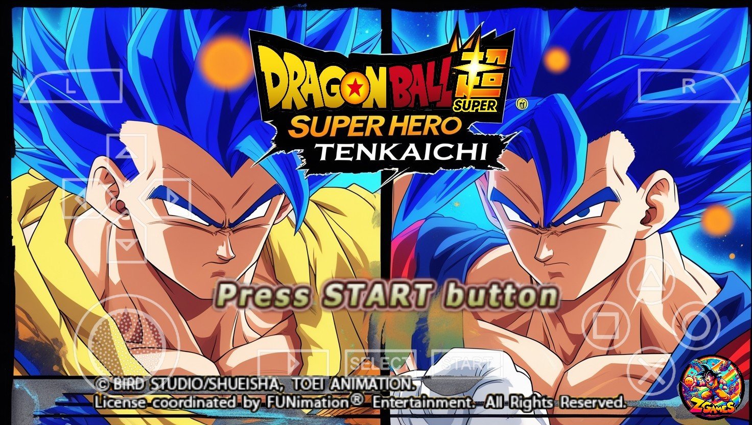 New DBZ TTT Mod Dragon Ball Super Hero for PPSSPP