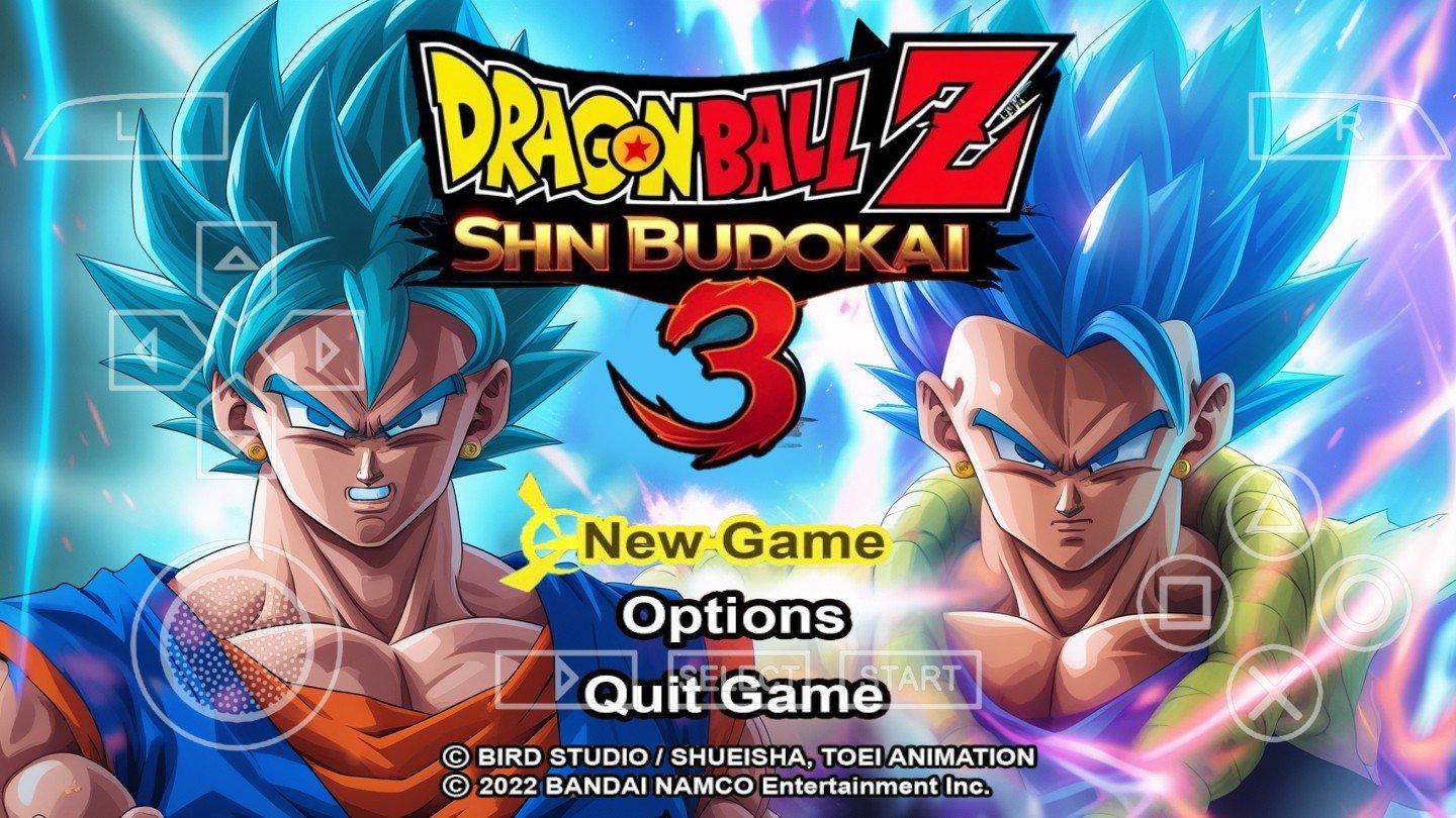 New Dragon Ball Z Infinite World Shin Budokai 3 Mod PSP Game: A Next-Level DBZ Experience