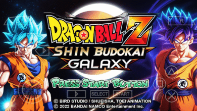 New Dragon Ball Z Shin Budokai 2 Galaxy Mod ISO Download