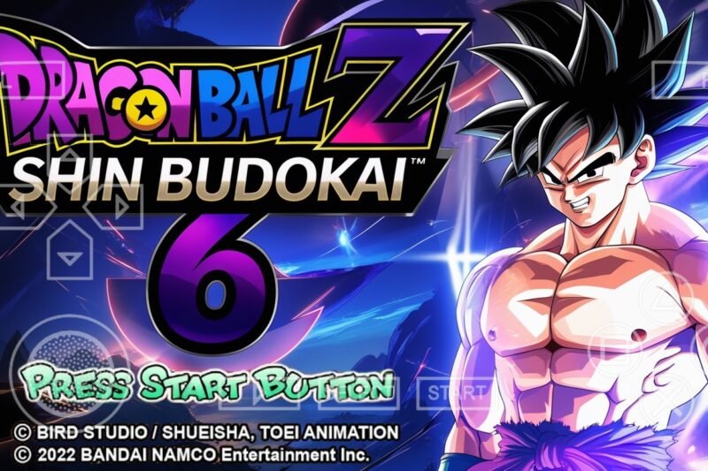 New Dragon Ball Z Shin Budokai 6 Mod ISO PPSSPP For Android
