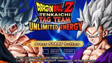 New DBZ TTT Mod Unlimited Energy PPSSPP Download