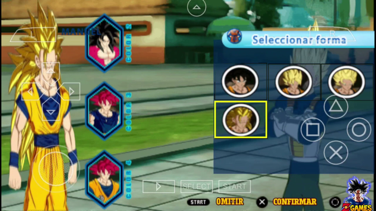 New DBZ TTT Sparking Zero Mod PPSSPP
