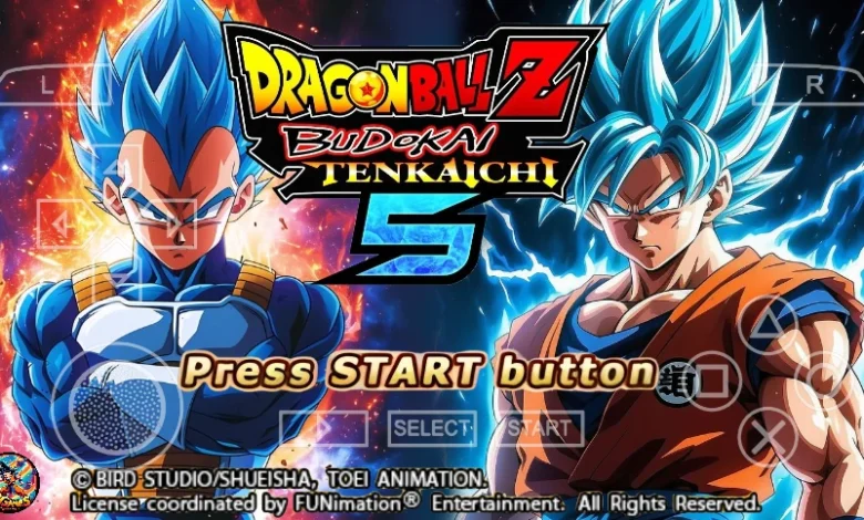 New Dragon Ball Z Budokai Tenkaichi 5 Mod PPSSPP Game ISO 1 New Dragon Ball Z Budokai Tenkaichi 5 Mod PPSSPP