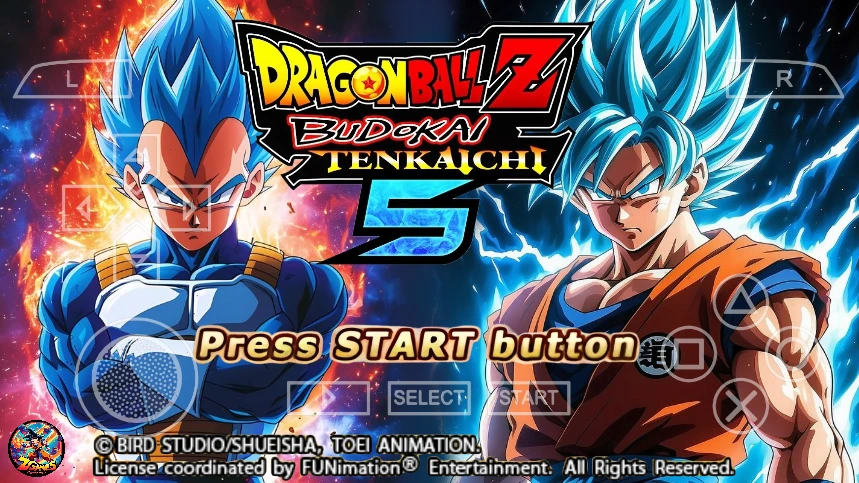 New Dragon Ball Z Budokai Tenkaichi 5 Mod PPSSPP