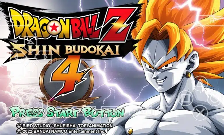 New Dragon Ball Z Shin Budokai 4 Mod Highly Compressed Download ISO
