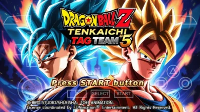New Dragon Ball Z Tenkaichi Tag Team 5 Mod PPSSPP