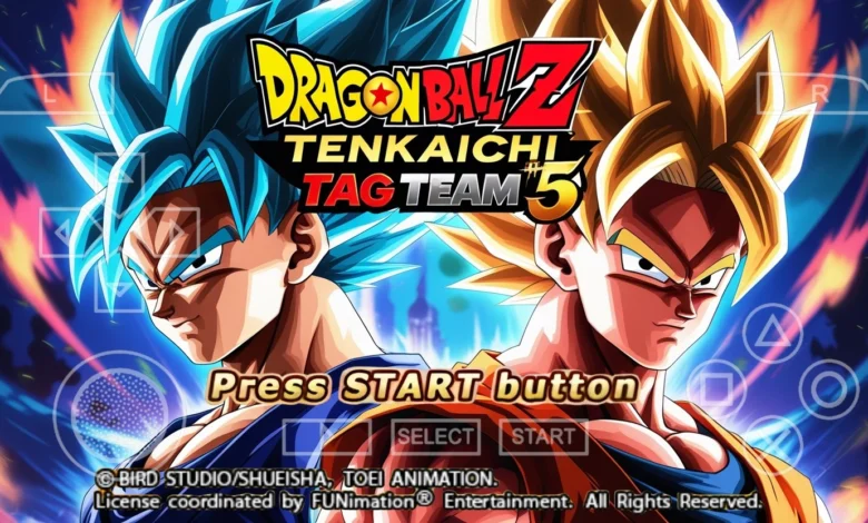 New Dragon Ball Z Tenkaichi Tag Team 5 Mod ISO PPSSPP 1 New Dragon Ball Z Tenkaichi Tag Team 5 Mod PPSSPP