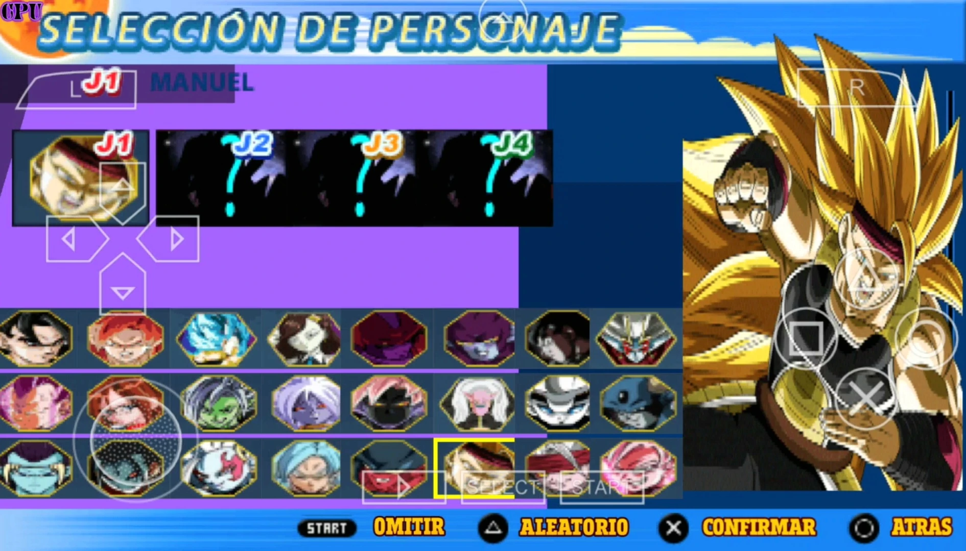 New Dragon Ball Z Budokai Tenkaichi 5 Mod PPSSPP Game ISO 4 New Super Dragon Ball Heroes Budokai Tenkaichi 5 Mod PPSSPP Download