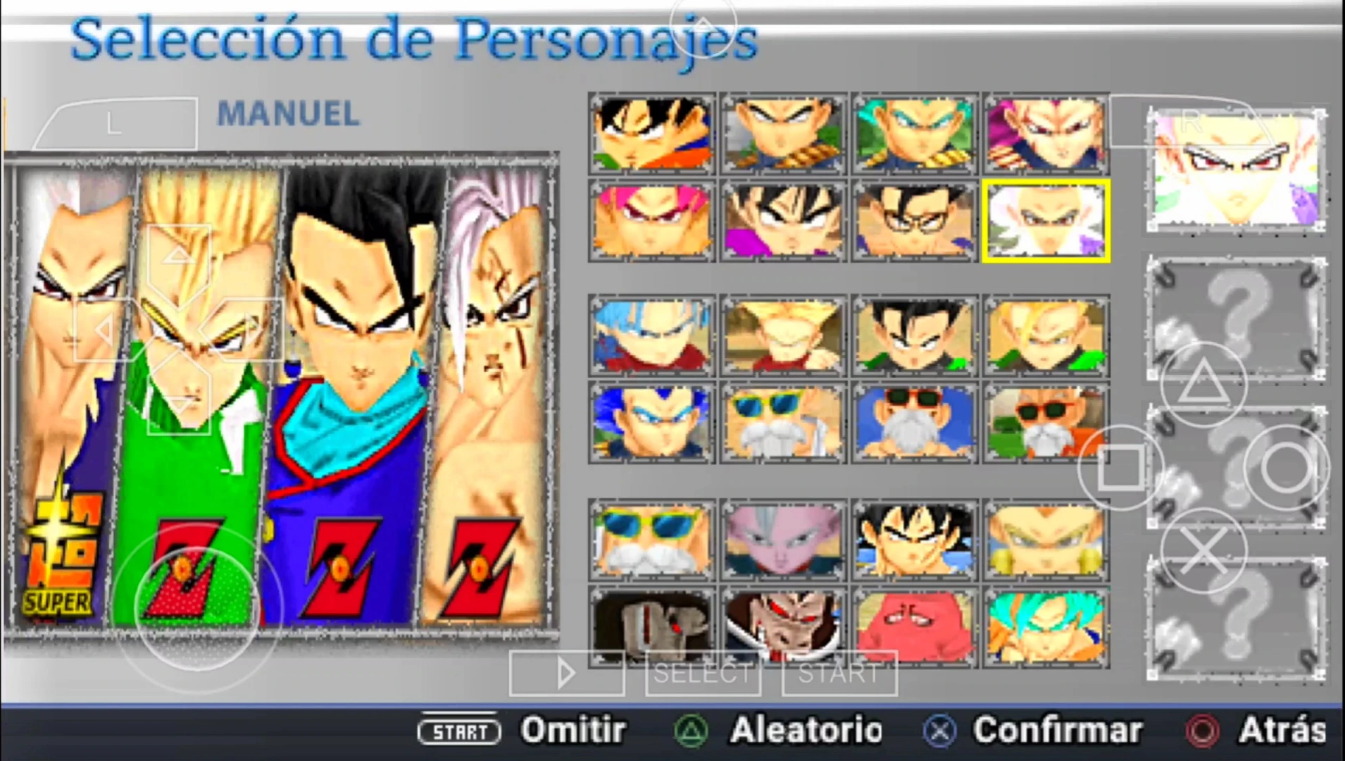 New Dragon Ball Z Battle of Z Tenkaichi Tag Team Mod PPSSPP 3 dbz battle of z mod