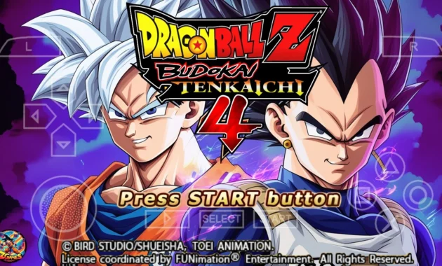 New DBZ TTT Mod Budokai Tenkaichi 4 PPSSPP ISO Download