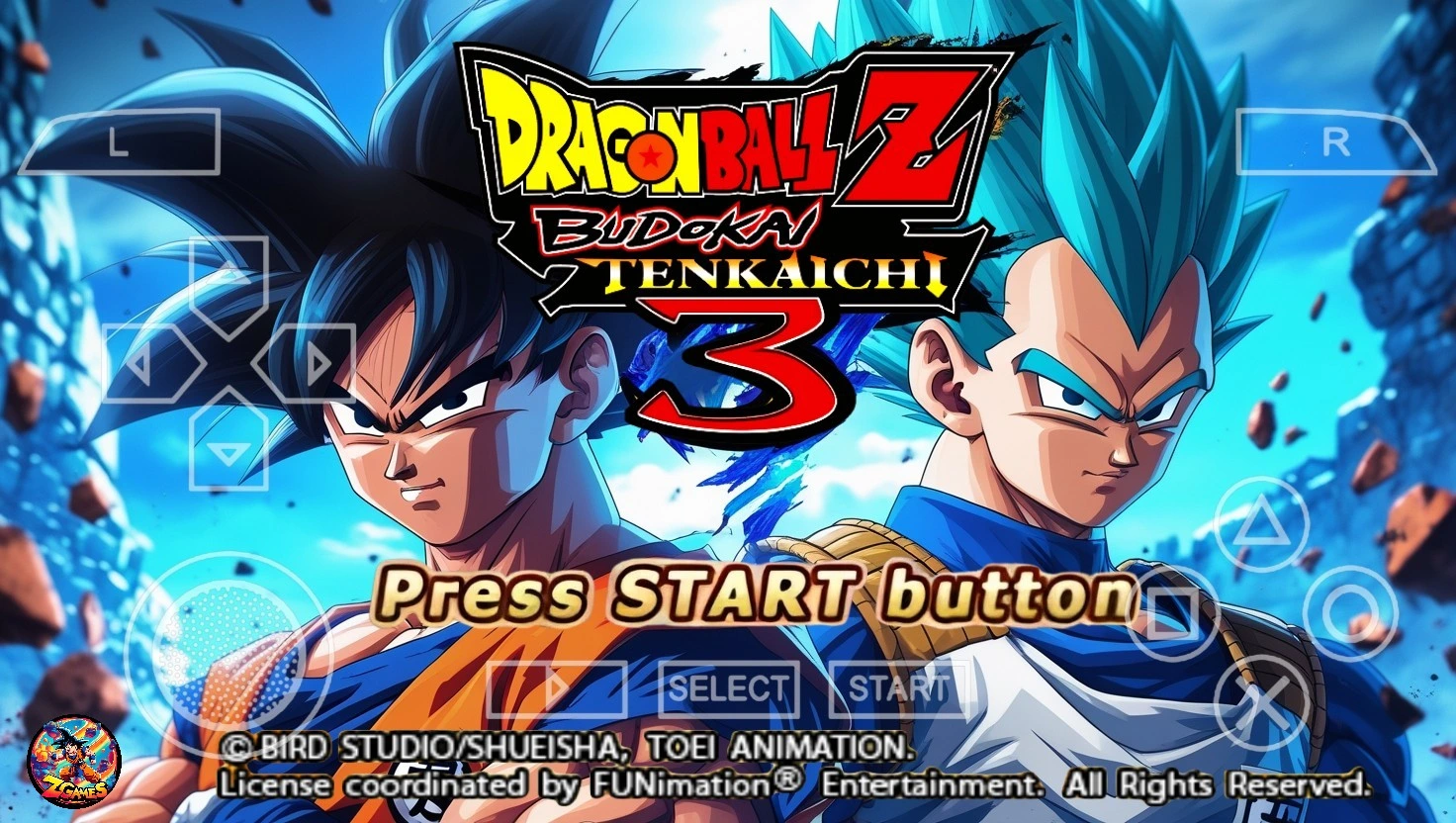 New DBZ TTT Mod Super Vs Heroes Budokai Tenkaichi 3 PSP
