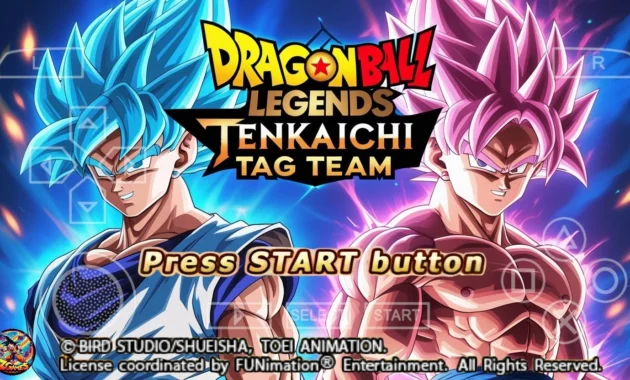 New Dragon Ball Legends Tenkaichi Tag Team Mod ISO Download