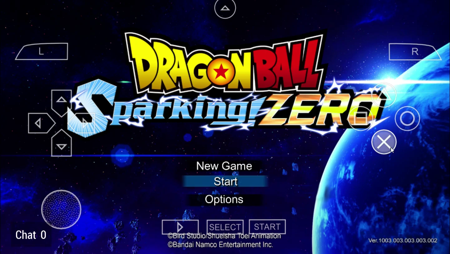 New Dragon Ball Sparking Zero PSP Mod ISO Download