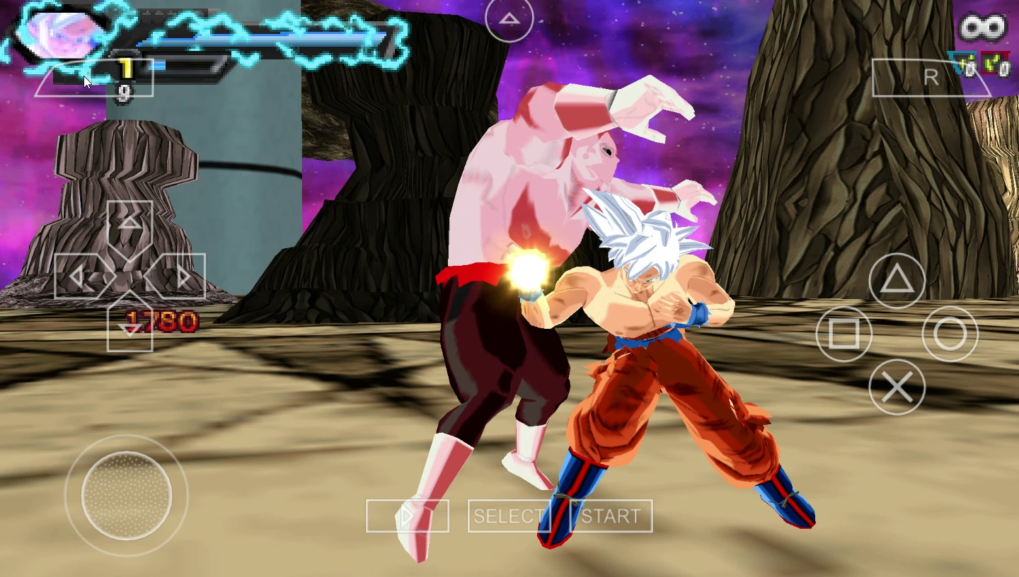 New Dragon Ball Super TTT Mod ISO PSP