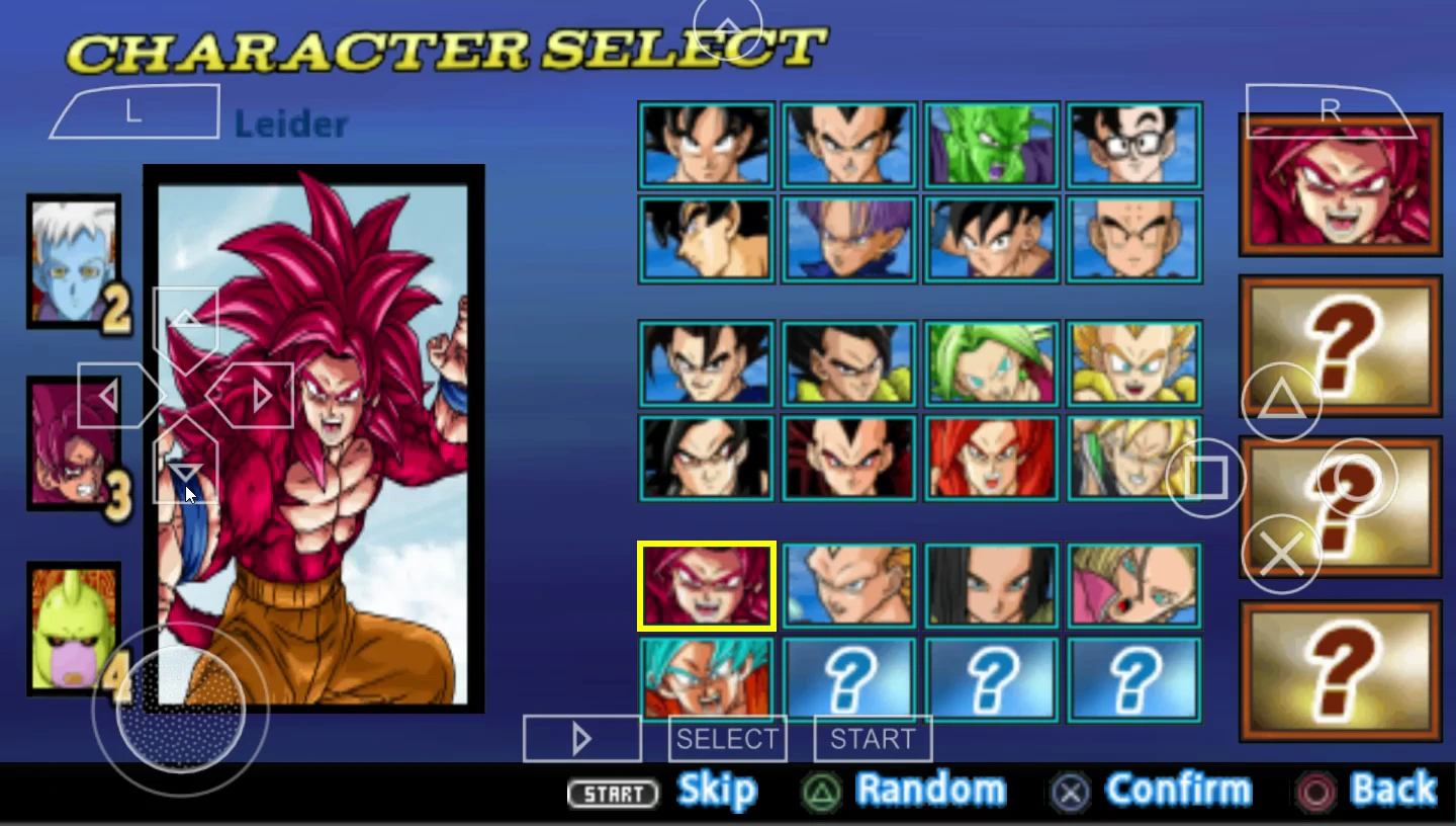 New Dragon Ball Z TTT The Greatest ISO Mod
