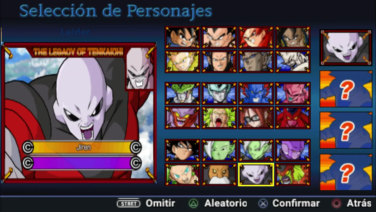 New DBZ Legacy of Tenkaichi Mod