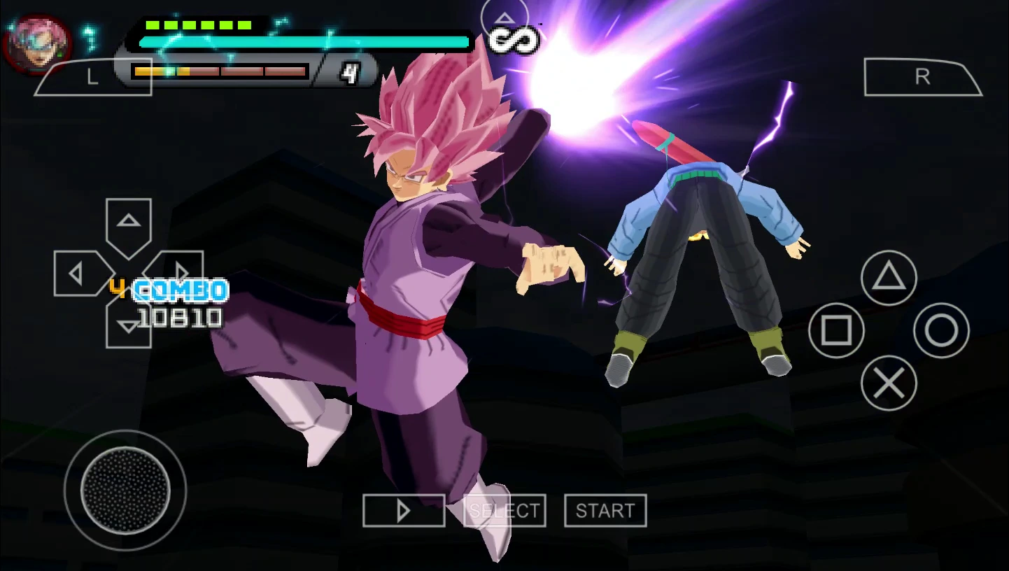 New DBZ TTT BT4 Mod PPSSPP