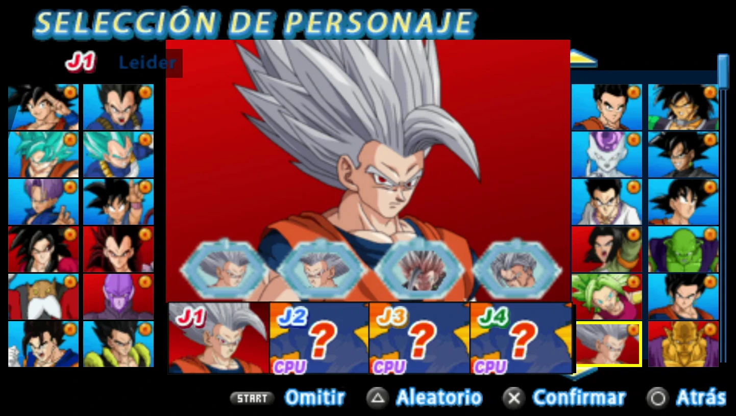 New DBZ TTT Budokai Tenkaichi 4 Neon Mod