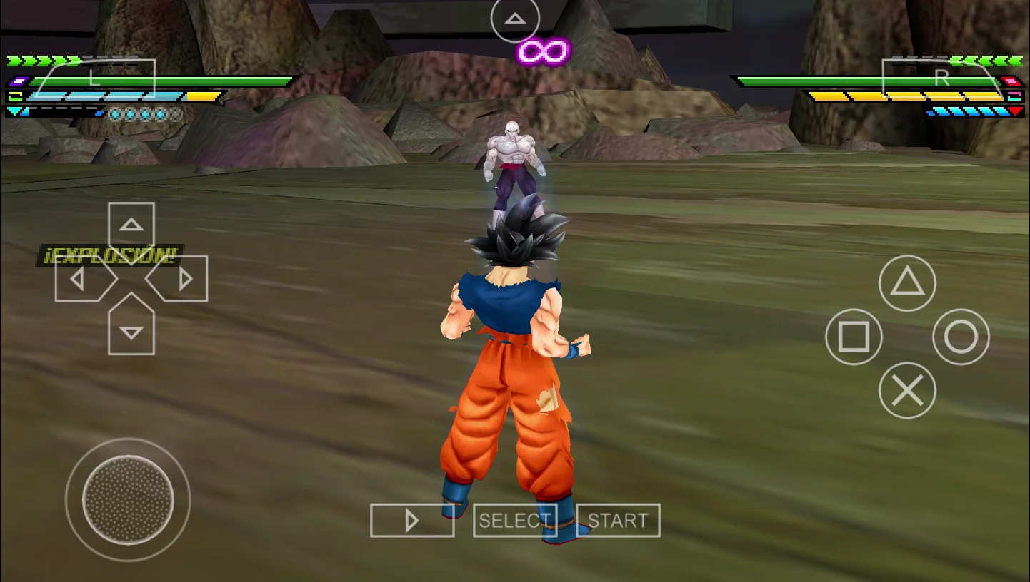 New Dragon Ball TTT Mod PSP