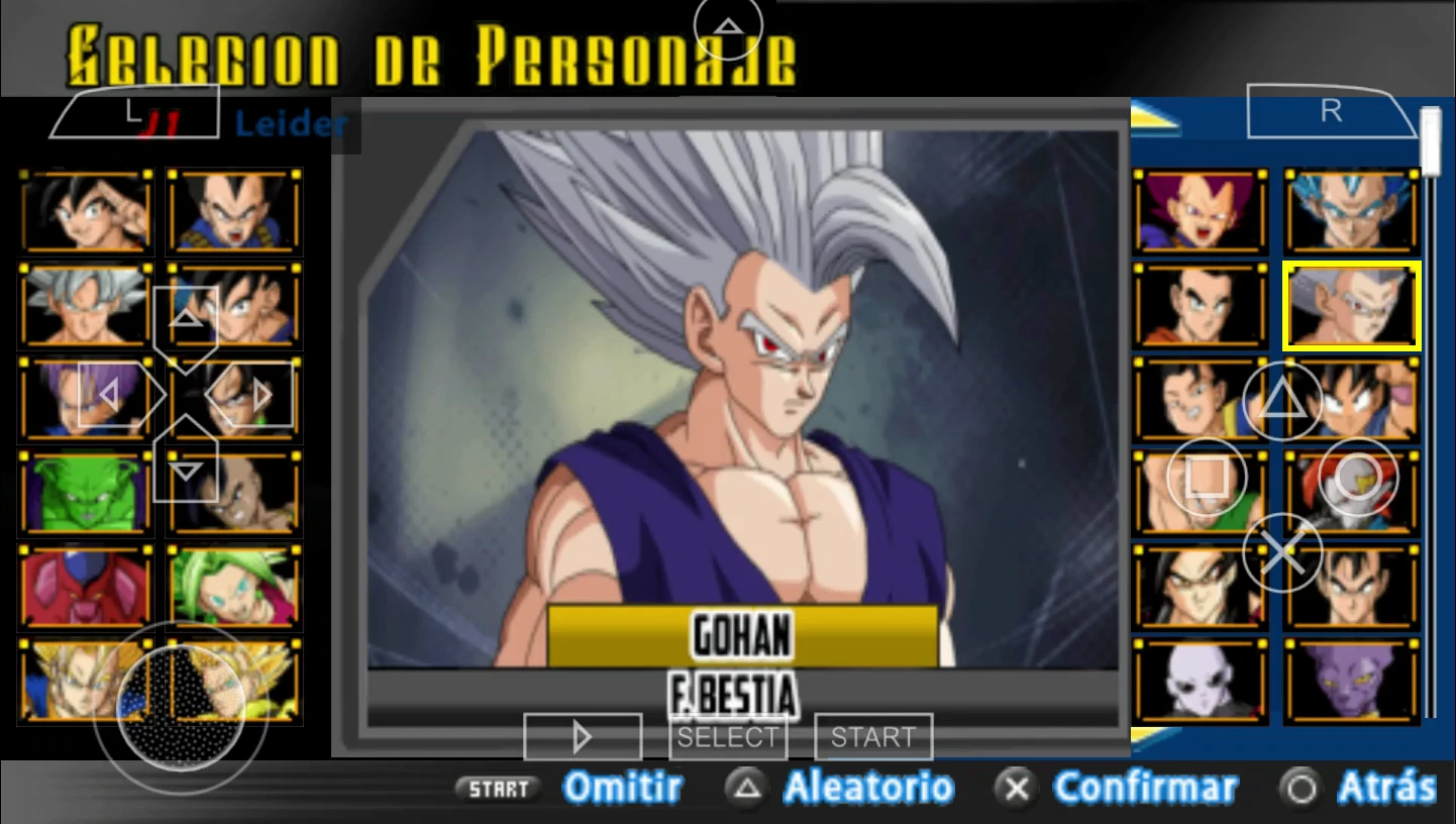 New DBZ TTT Super Mod ISO PPSSPP