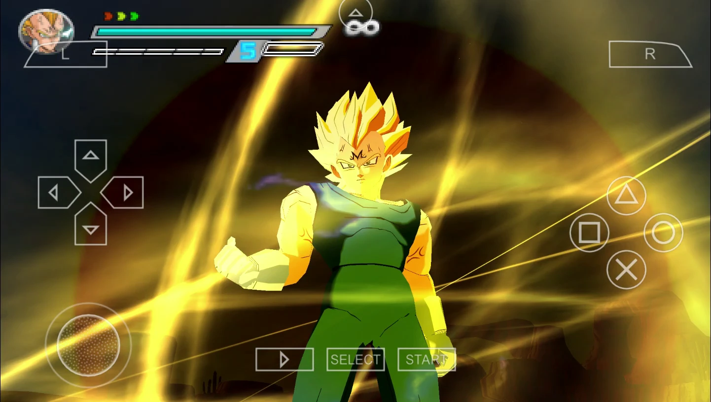 New Dragon Ball Z ISO Mod PPSSPP