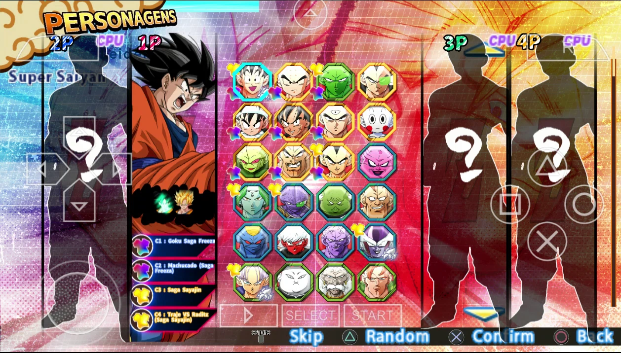 New Dragon Ball Z Kakarot PSP Edition Mod