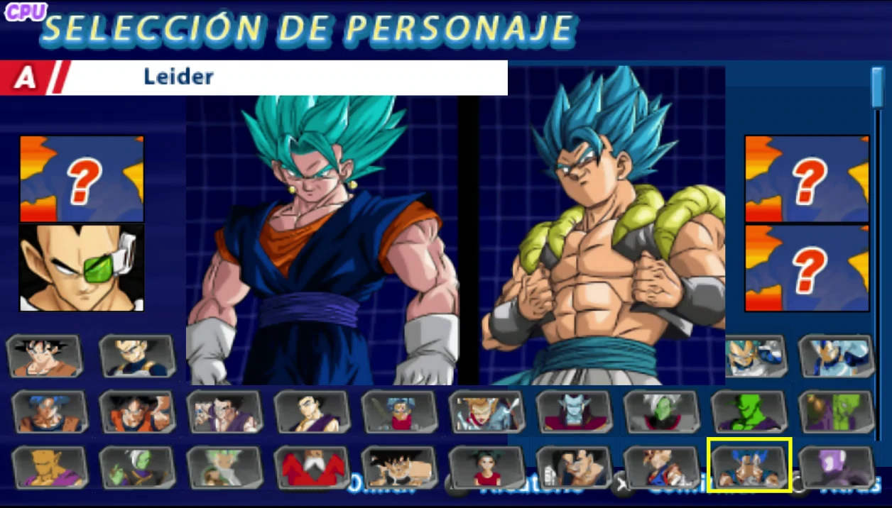 New DBZ TTT Mod Dragon Ball Super Project Canon for PPSSPP 5 DBZ TTT Mod Project Canon ISO