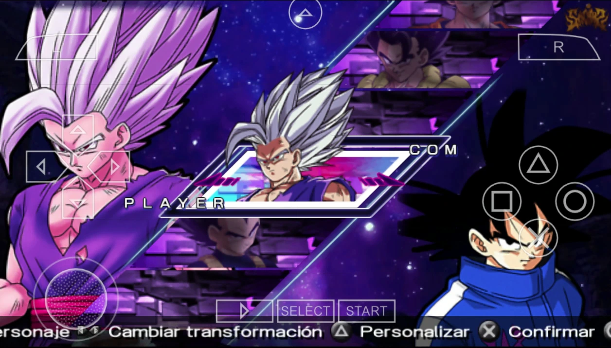 New Dragon Ball Super Ultimate Budokai Mod ISO PPSSPP 5 New DBZ Shin Budokai 2 Sparking Zero Mod