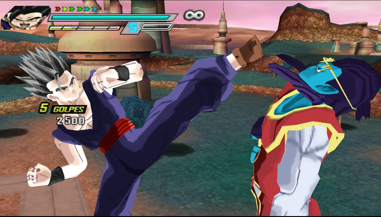 New DBZ Tenkaichi Tag Team Infinity World Mod PPSSPP 4 New DBZ TTT BT4 Mod