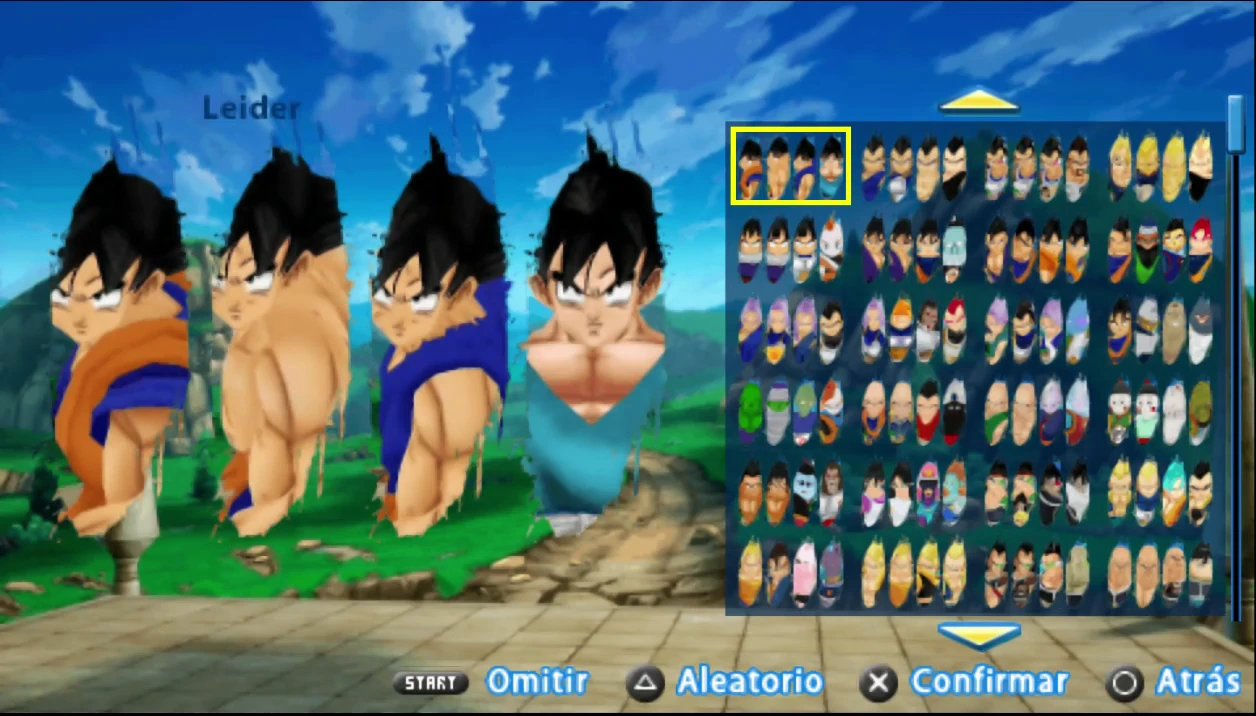 New DBZ TTT Definitivo Mod ISO PPSSPP