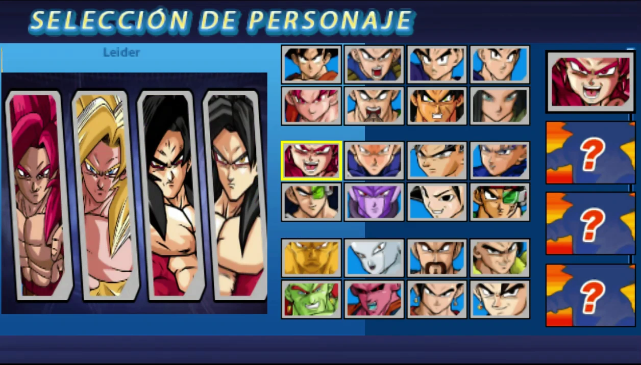 New DBZ Tenkaichi Tag Team Infinity World Mod PPSSPP 5 New DBZ TTT Infinity World Mod ISO PPSSPP