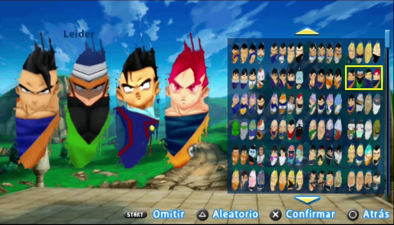 New Dragon Ball Budokai Tenkaichi Tag Team Mod