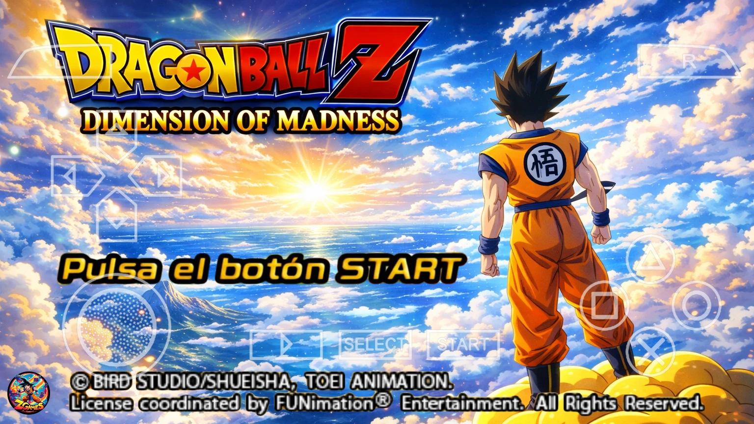 DBZ TTT Dragon Ball Madness of Dimension ISO Mod