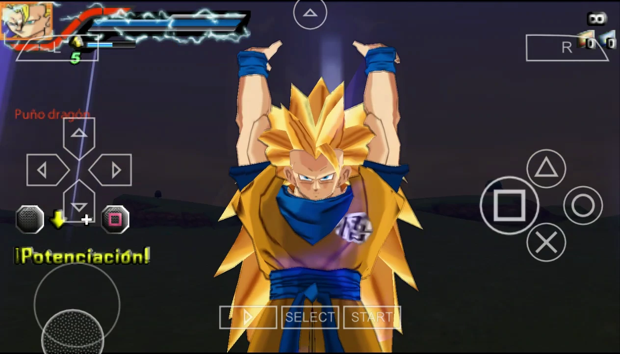 Dragon Ball Z Budokai Tenkaichi Tag Team Mod PPSSPP