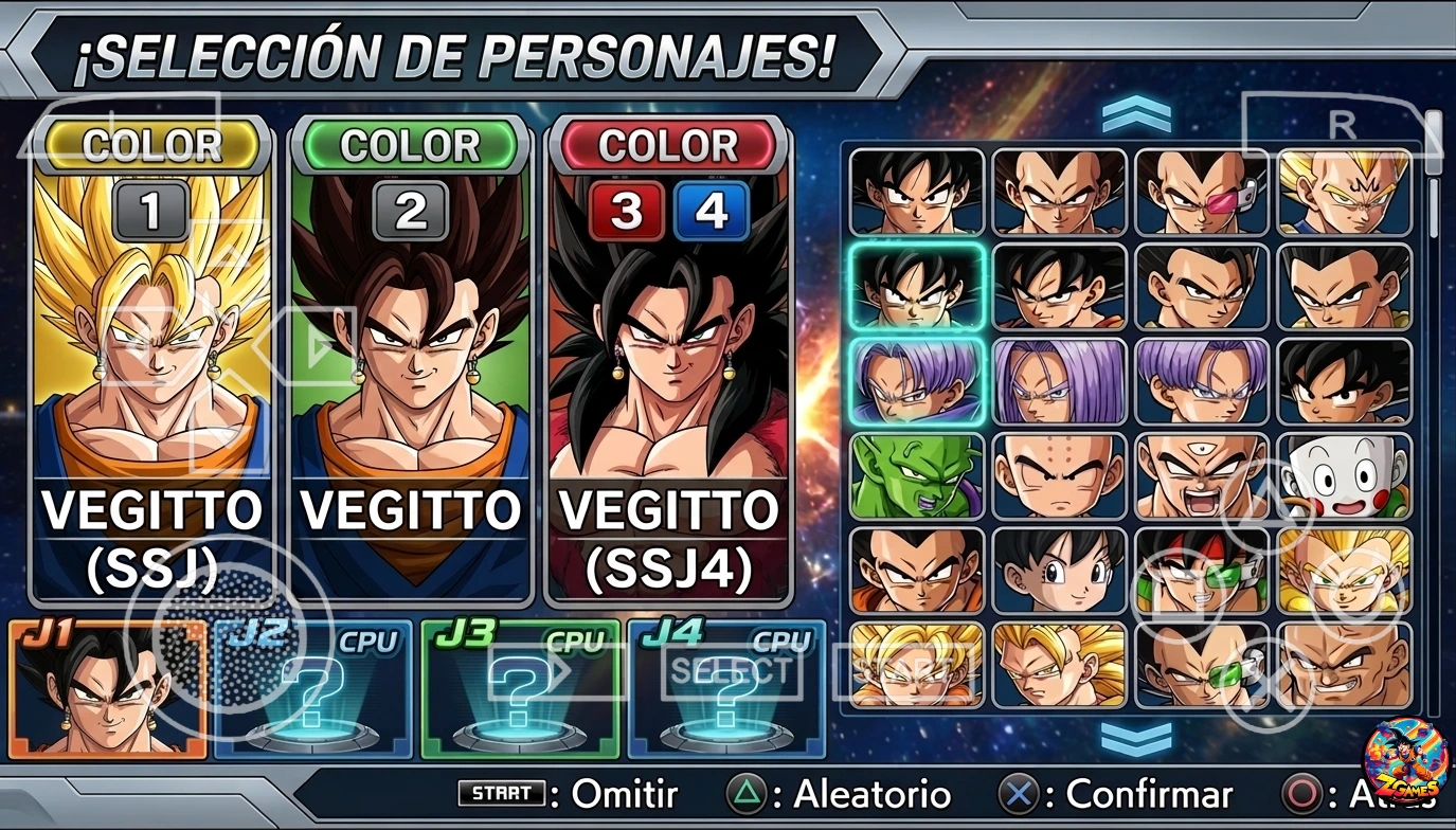 New DBZ Budokai Tenkaichi Mod PSP