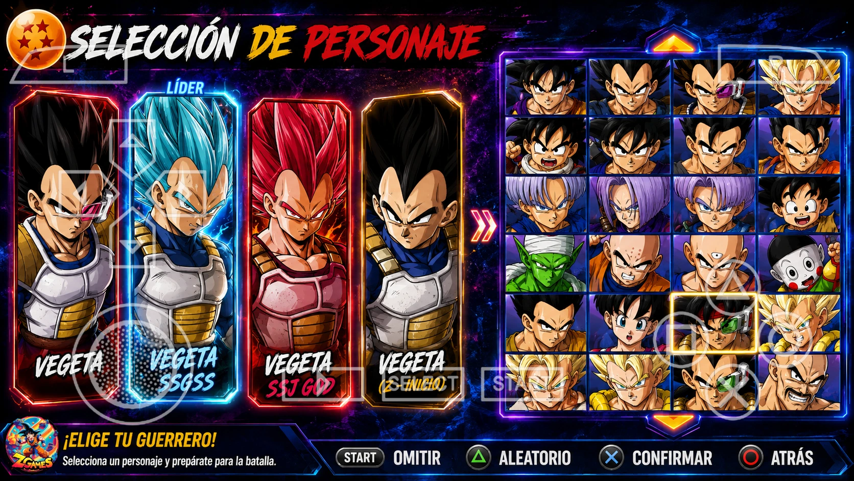 New DBZ TTT Mod Dragon Ball Definitive Power ISO PPSSPP 3 New DBZ TTT Definitive Mod ISO
