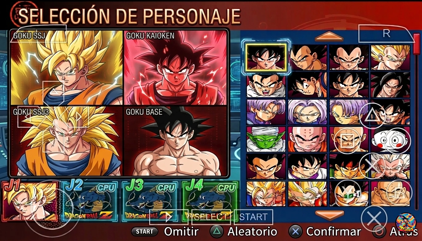 New DBZ TTT Mod Dragon Ball Z Classic Team Combat Tag Team ISO PPSSPP 5 New DBZ TTT ISO Team Combat