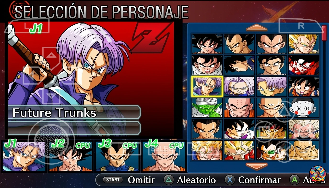 New DBZ TTT Mod Dragon Ball Z Classic Team Combat Tag Team ISO PPSSPP 2 New Dragon Ball Z TTT Team Combat Mod
