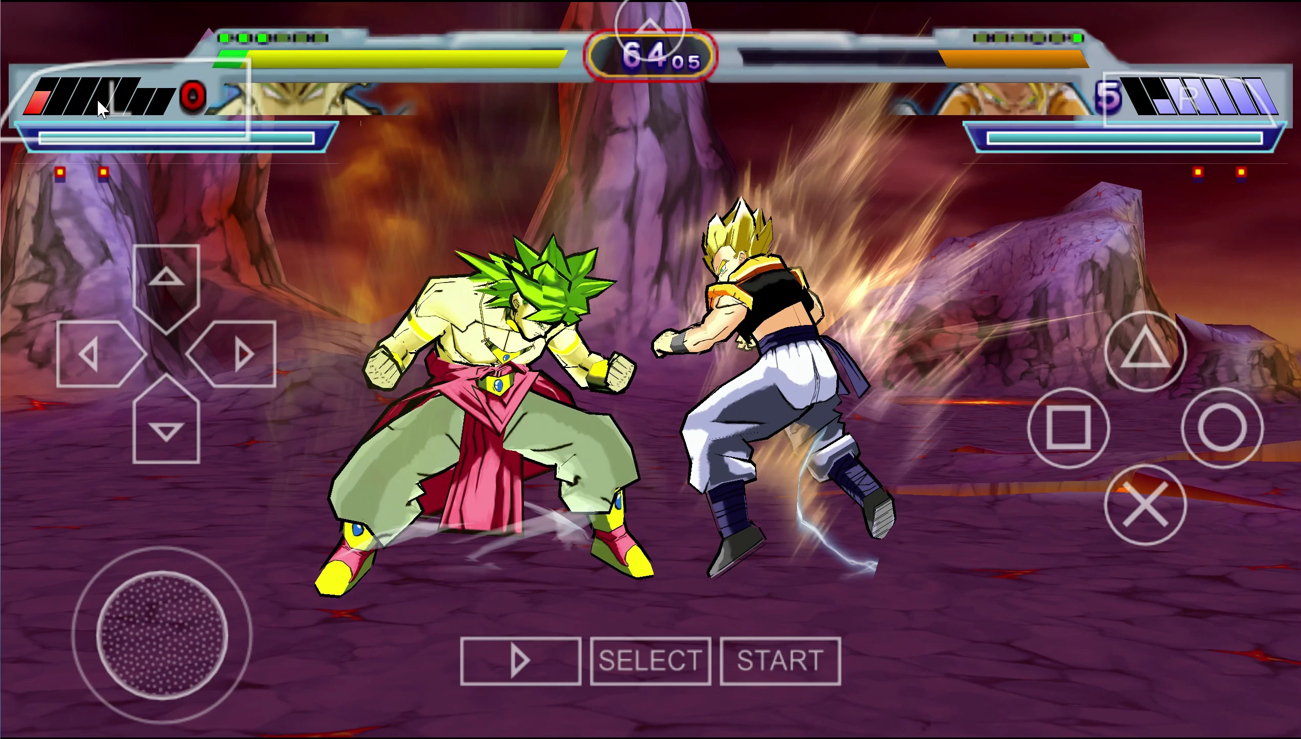 New Dragon Ball Z Shin Budokai 2 Mod HD Definitive Edition PPSSPP ISO 2 Dragon Ball Z PSP Mod